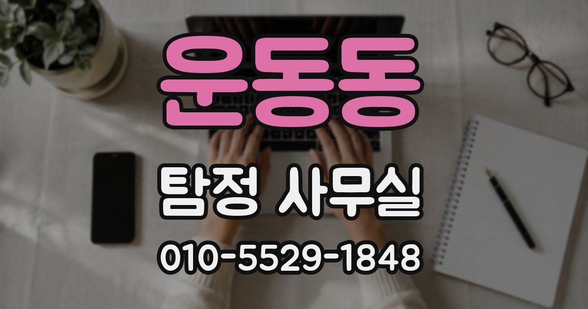 운동동 탐정 사무실
