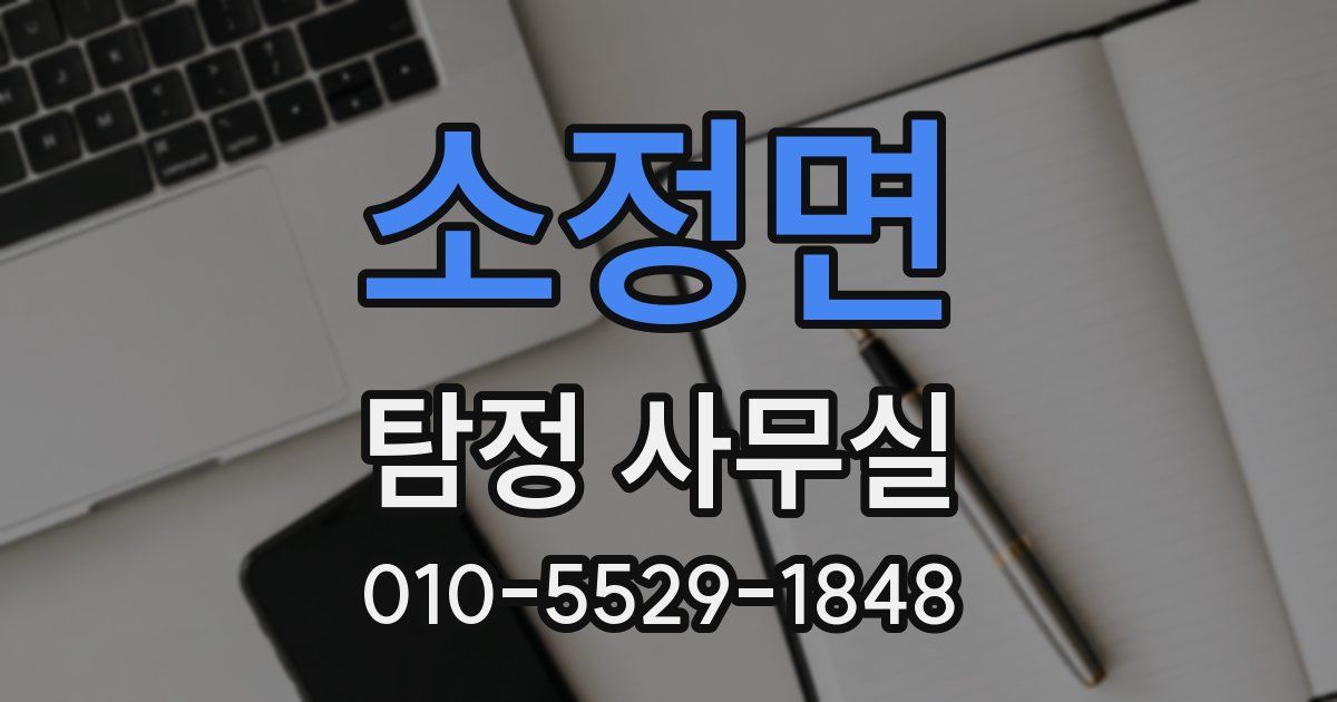 소정면 탐정 사무실