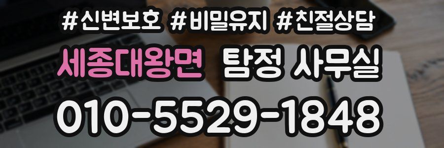 세종대왕면 탐정 사무실