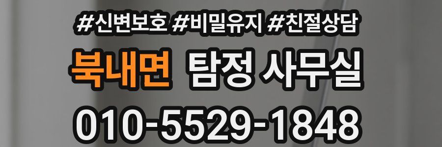 북내면 탐정 사무실