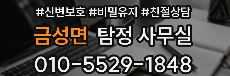 금성면 탐정 사무실