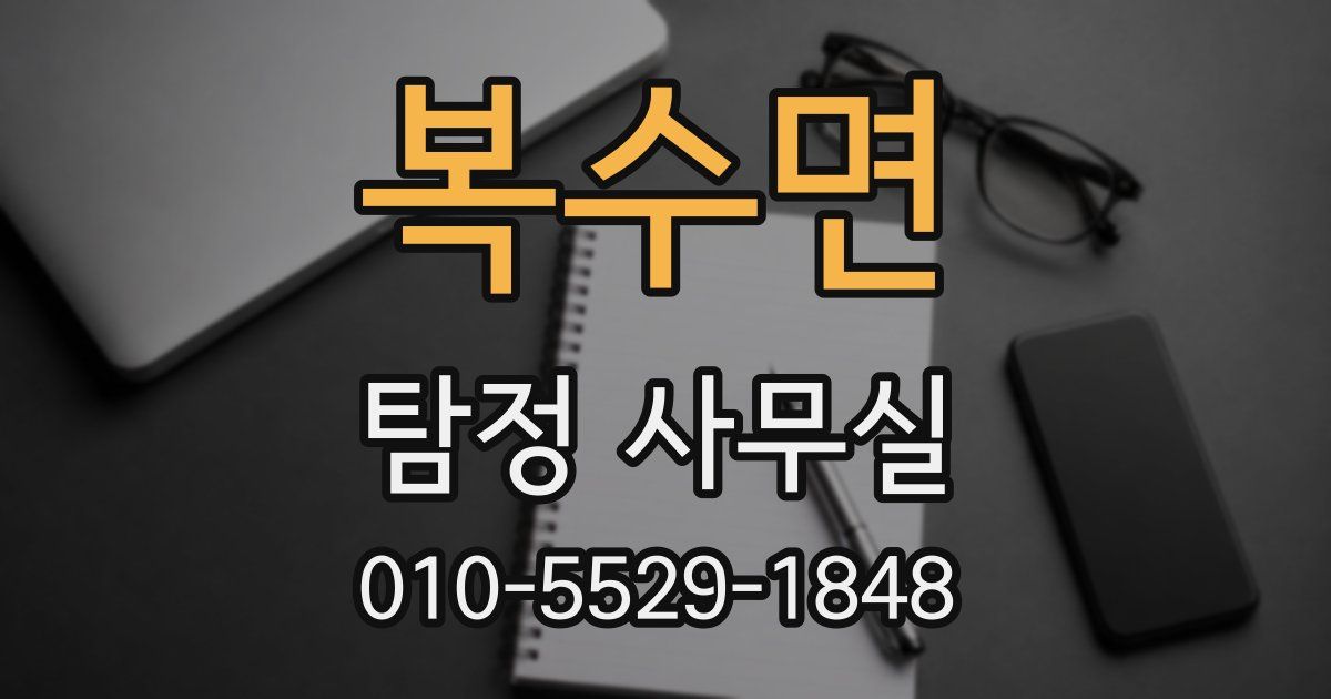 복수면 탐정 사무실