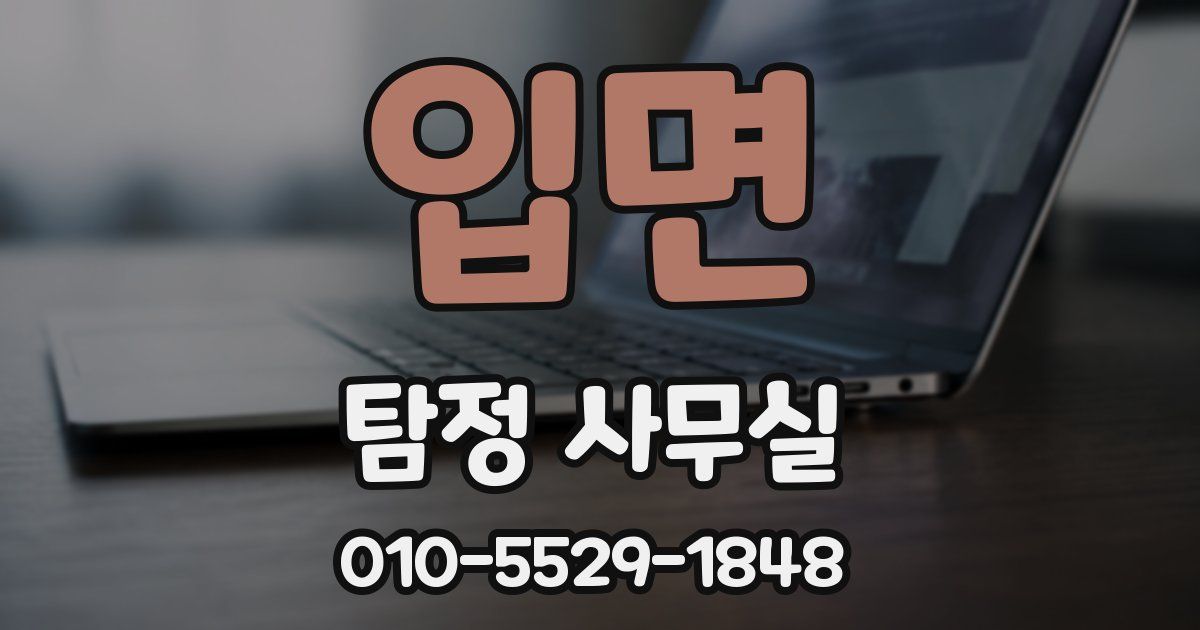 입면 탐정 사무실