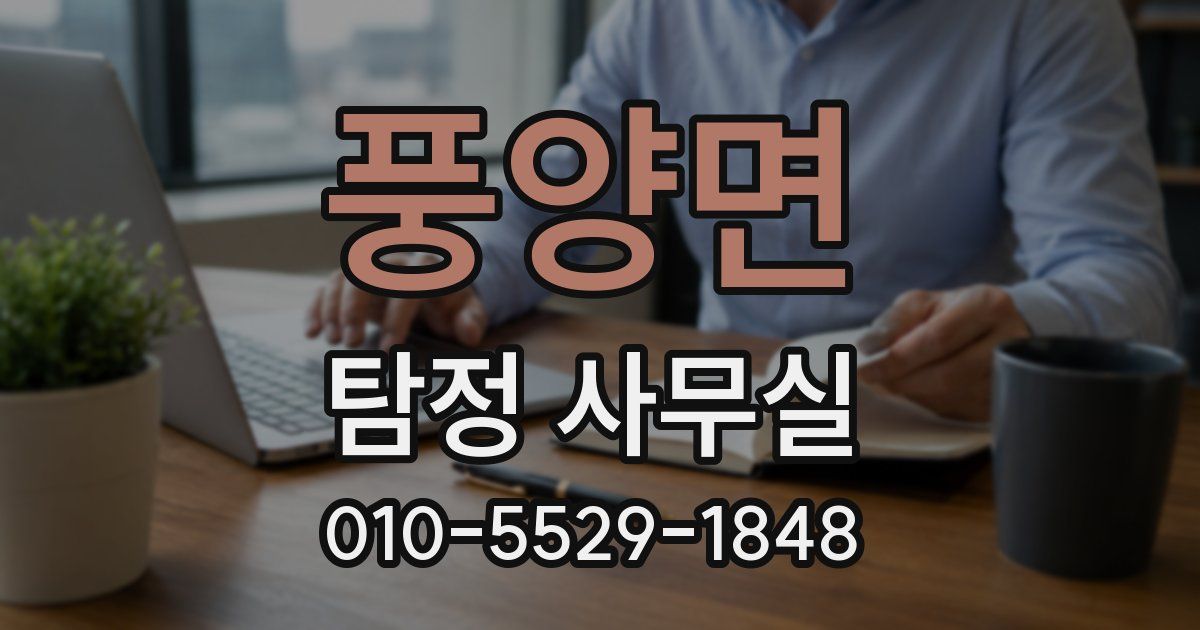풍양면 탐정 사무실
