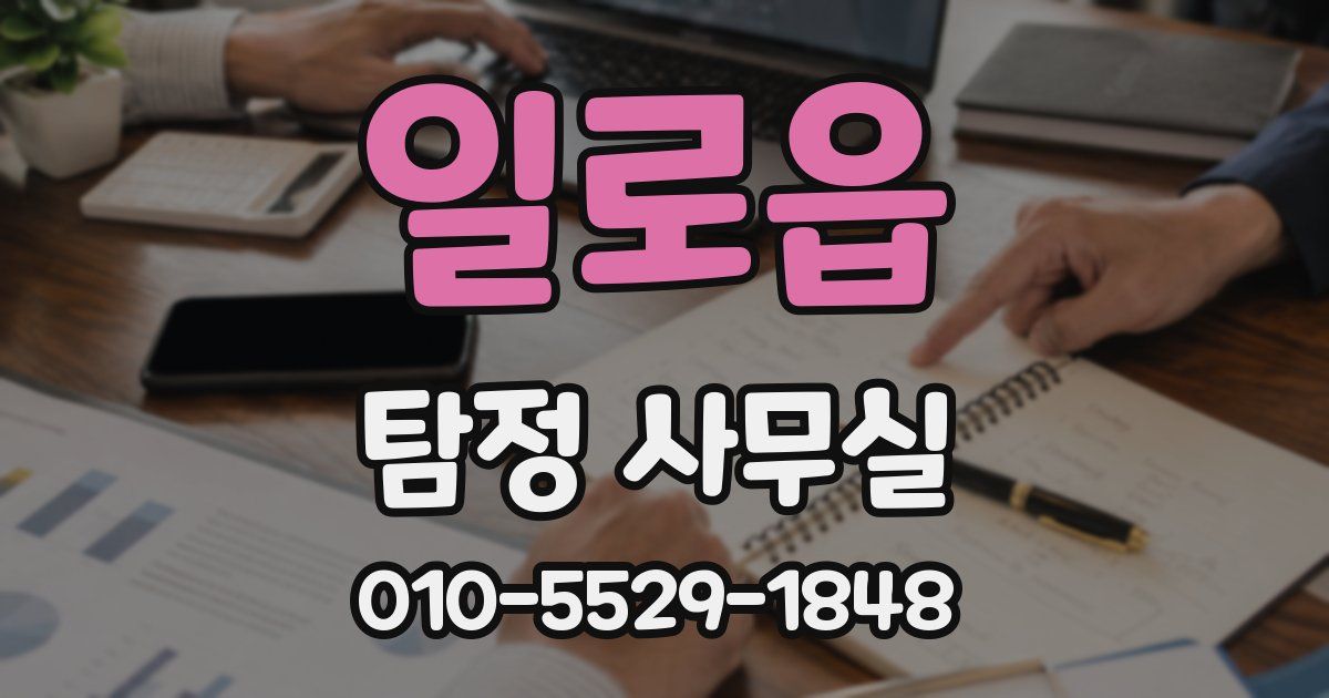 일로읍 탐정 사무실