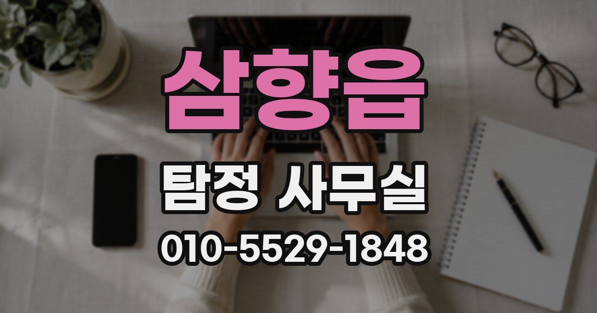 삼향읍 탐정 사무실