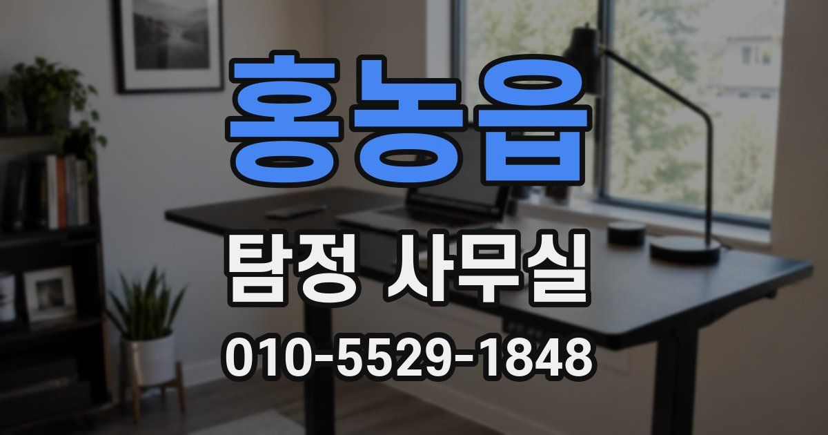 홍농읍 탐정 사무실