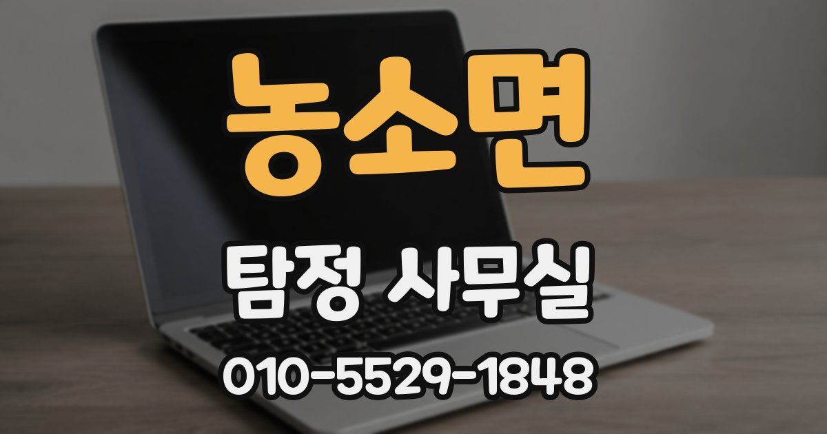 농소면 탐정 사무실