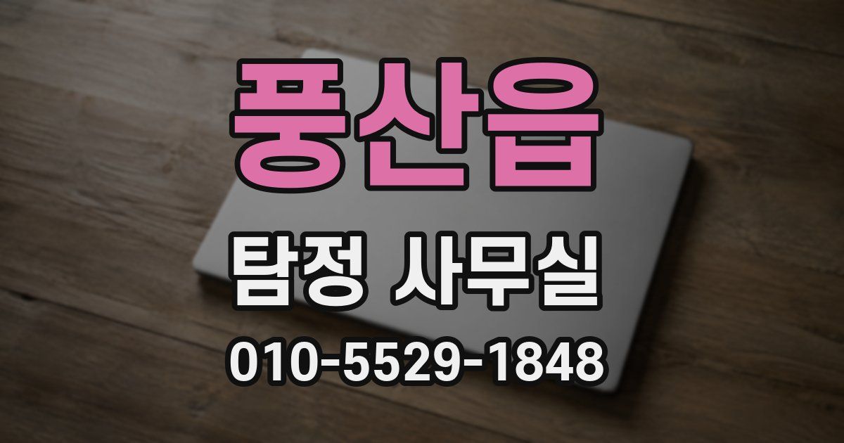 풍산읍 탐정 사무실