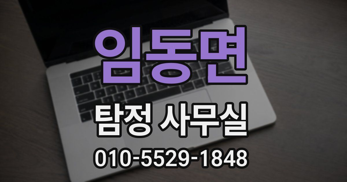 임동면 탐정 사무실