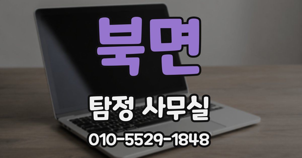 북면 탐정 사무실