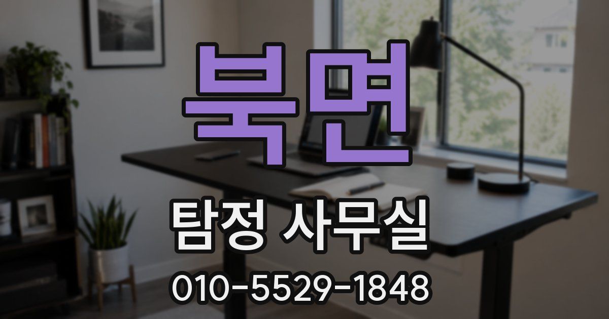 북면 탐정 사무실