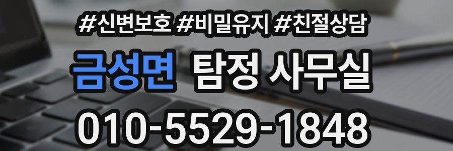 금성면 탐정 사무실