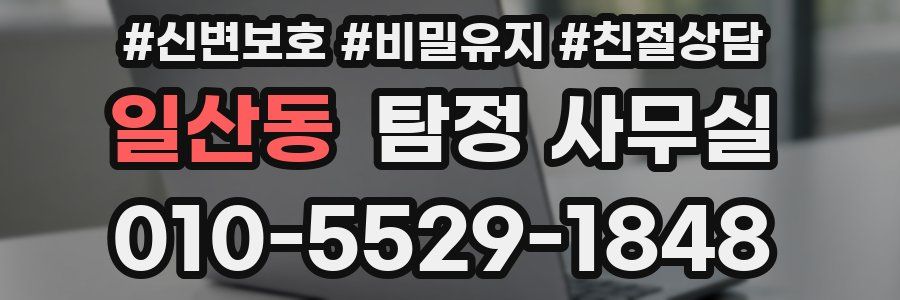 일산동 탐정 사무실
