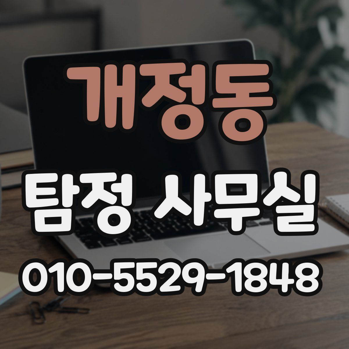 개정동 탐정 사무실