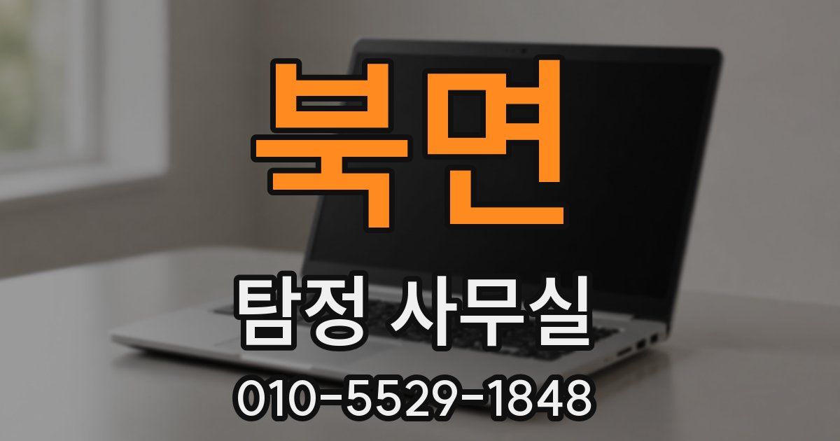 북면 탐정 사무실