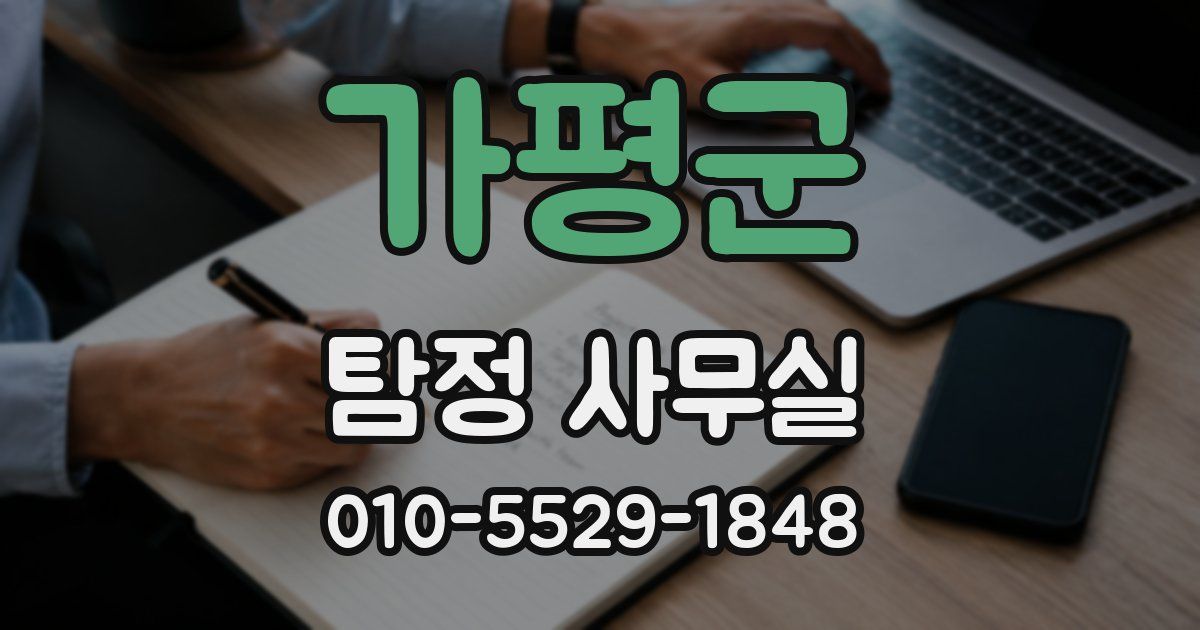 가평군 탐정 사무실