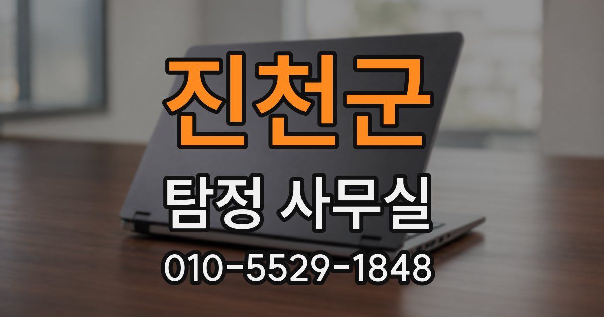 진천군 탐정 사무실
