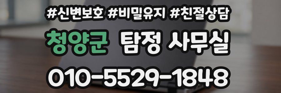 청양군 탐정 사무실