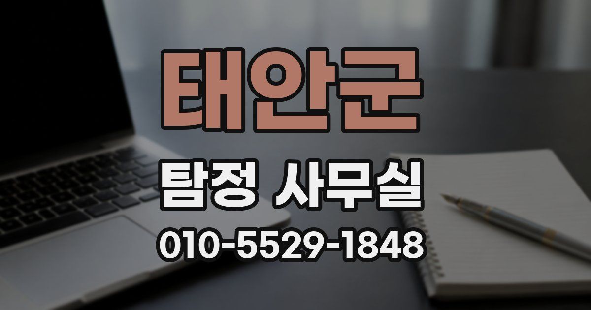 태안군 탐정 사무실