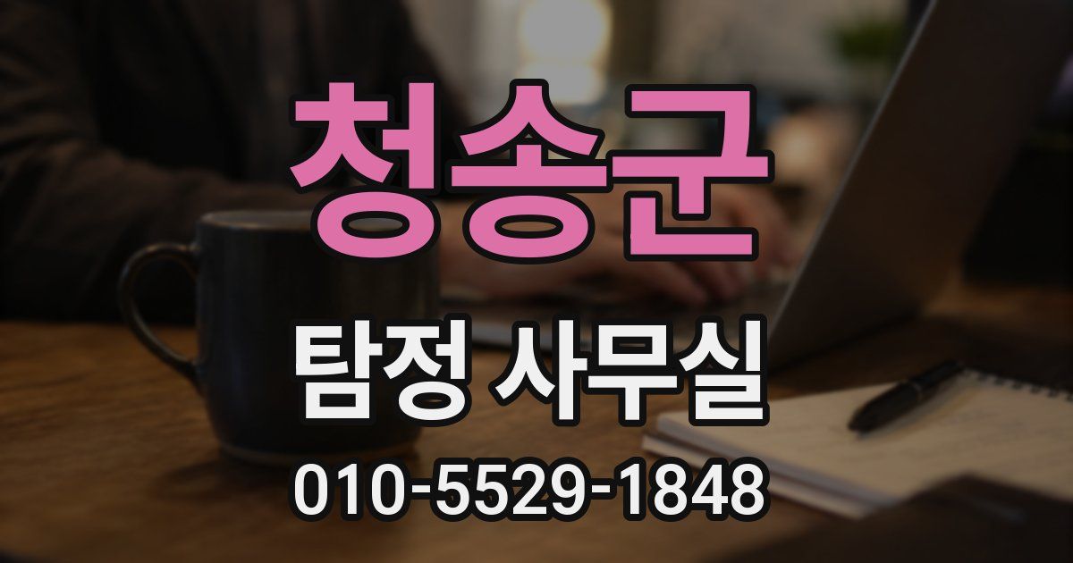 청송군 탐정 사무실