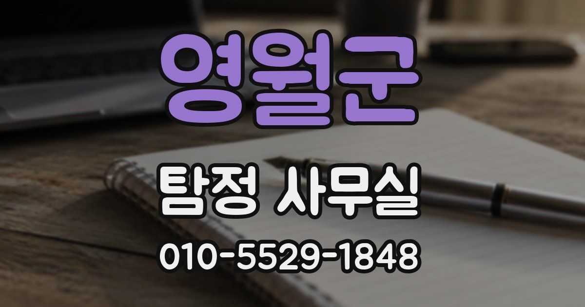 영월군 탐정 사무실