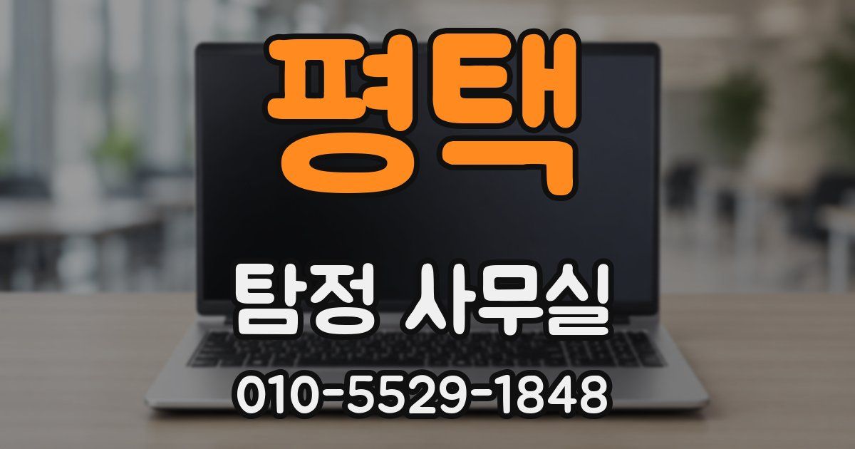 평택 탐정 사무실