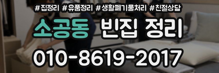 소공동 빈집 정리