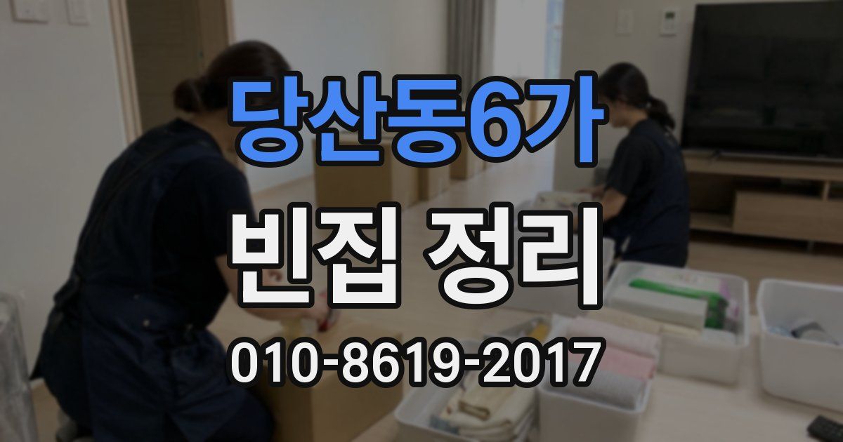 당산동6가 빈집 정리