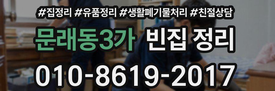 문래동3가 빈집 정리