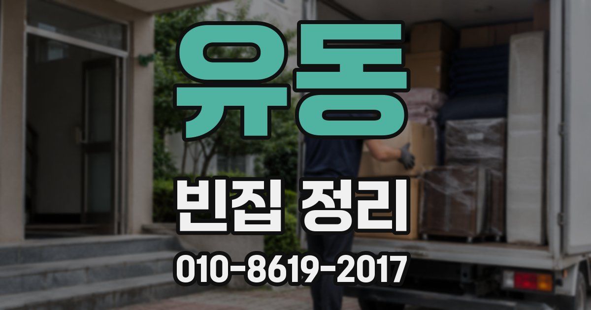 유동 빈집 정리