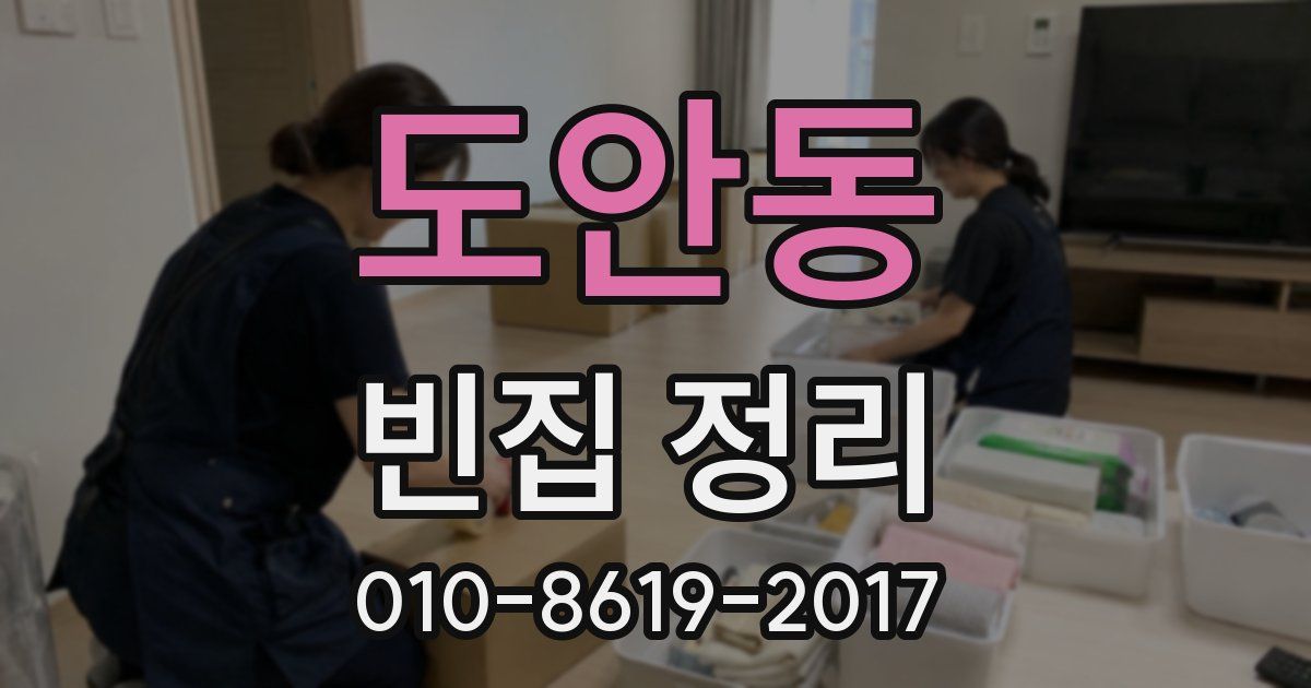 도안동 빈집 정리