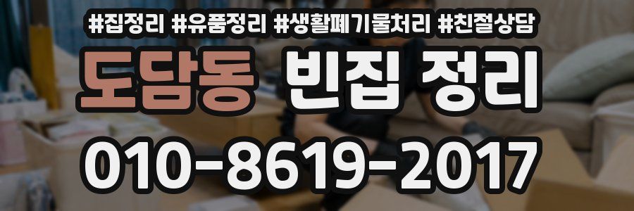 도담동 빈집 정리