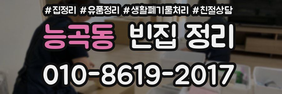능곡동 빈집 정리