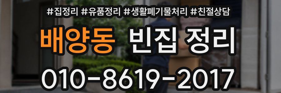 배양동 빈집 정리