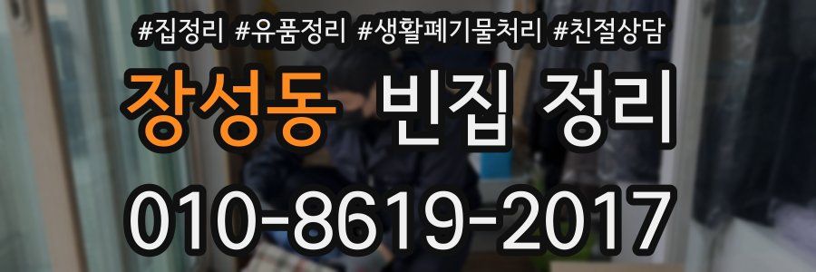 장성동 빈집 정리