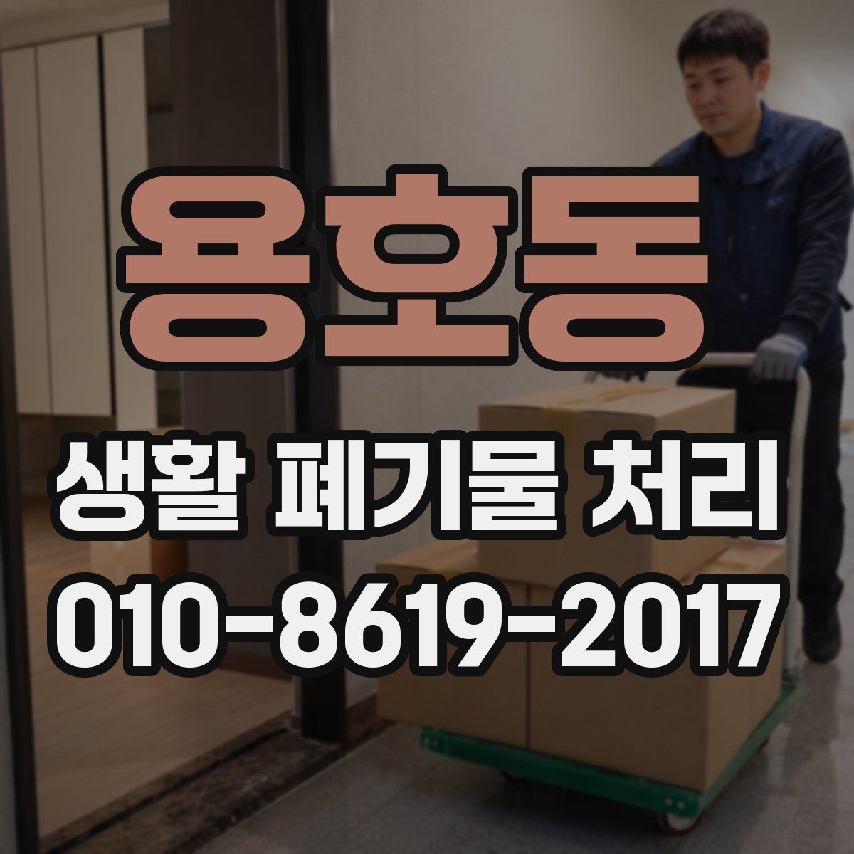 용호동 생활 폐기물 처리