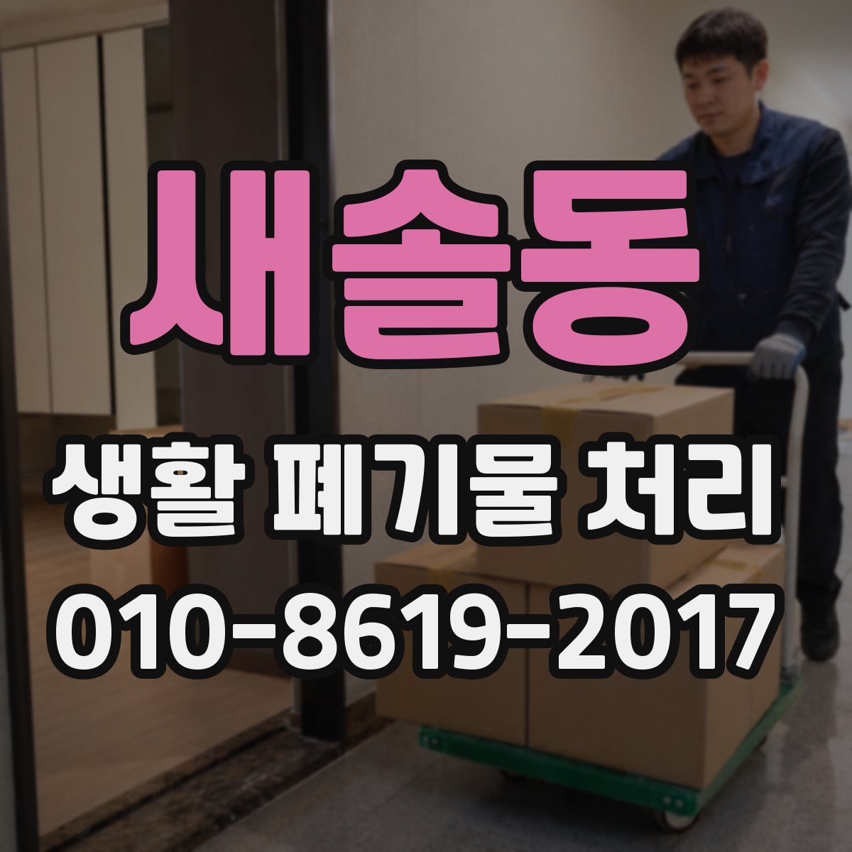 새솔동 생활 폐기물 처리