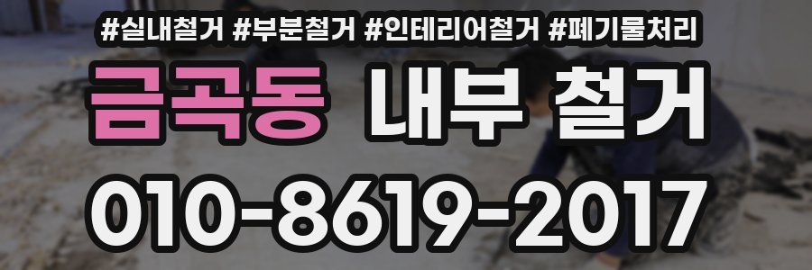 금곡동 내부 철거