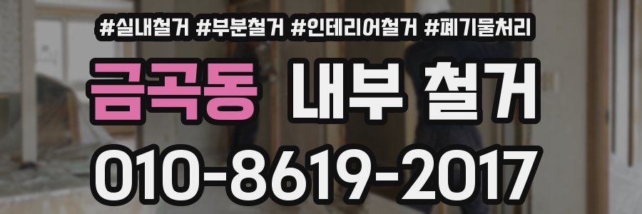 금곡동 내부 철거