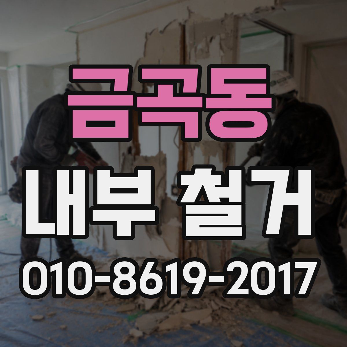 금곡동 내부 철거