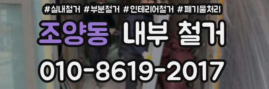 조양동 내부 철거