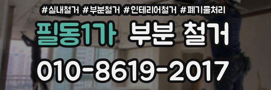 필동1가 부분 철거