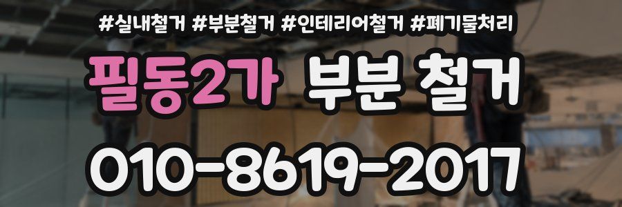 필동2가 부분 철거