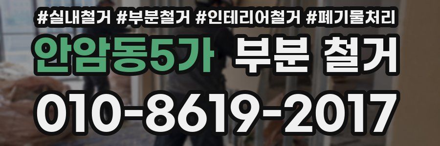 안암동5가 부분 철거