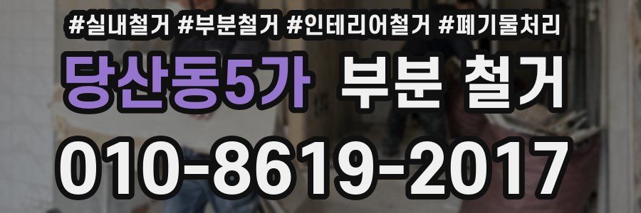 당산동5가 부분 철거
