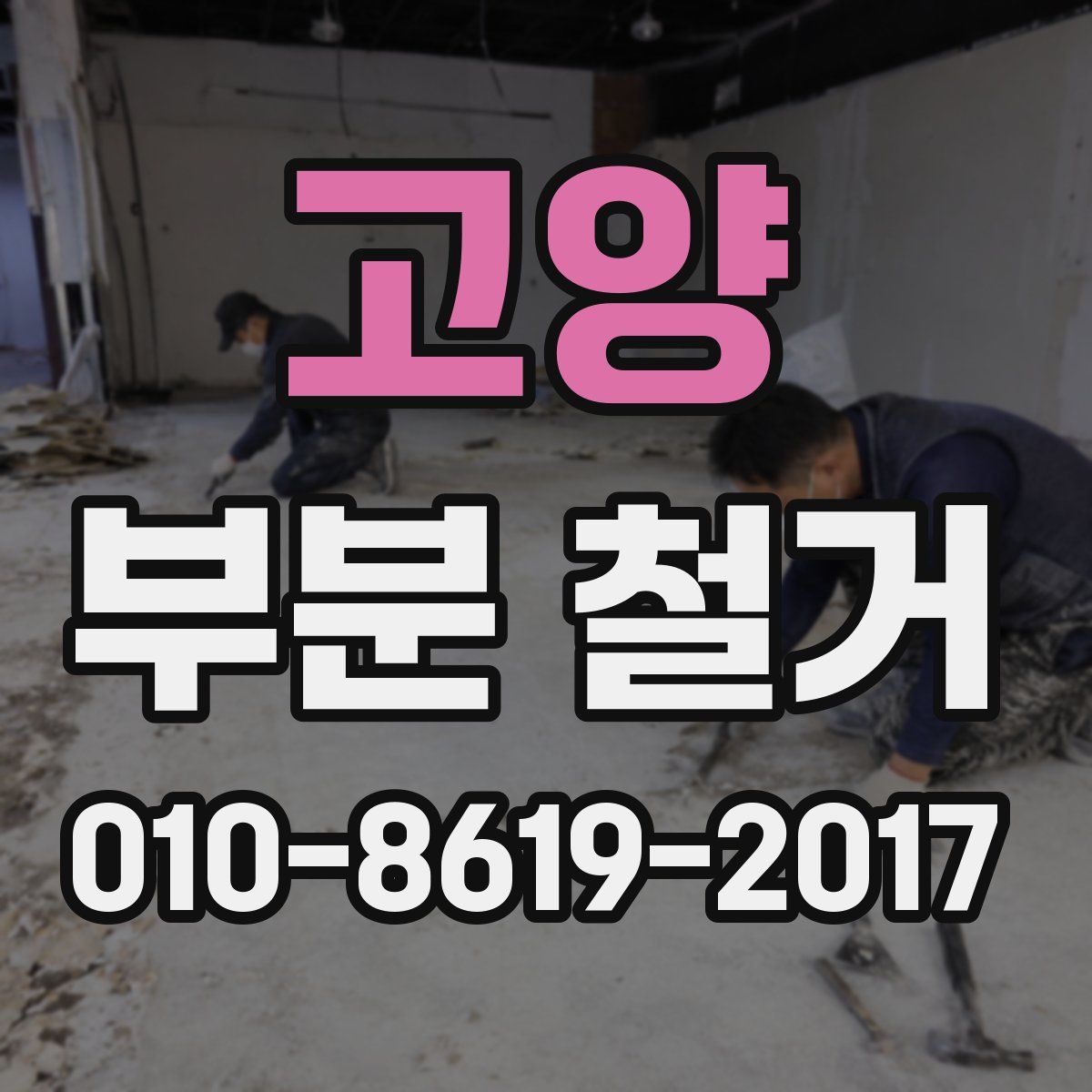 고양 부분 철거
