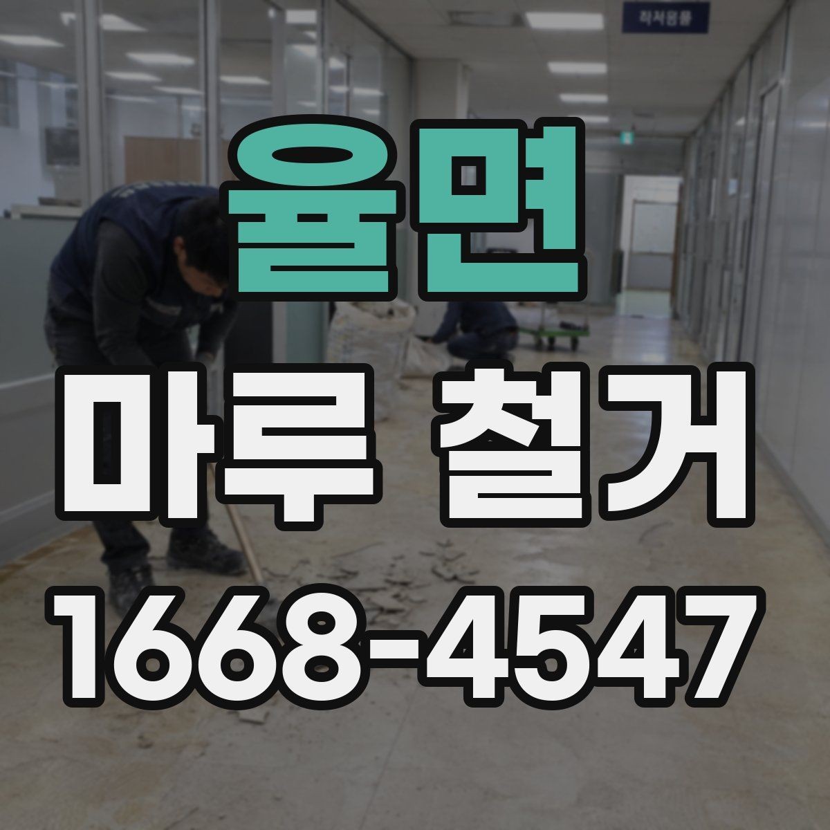 율면 마루 철거 업체 선택 전 비교해야 할 조건