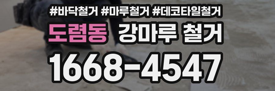 도렴동 강마루 철거