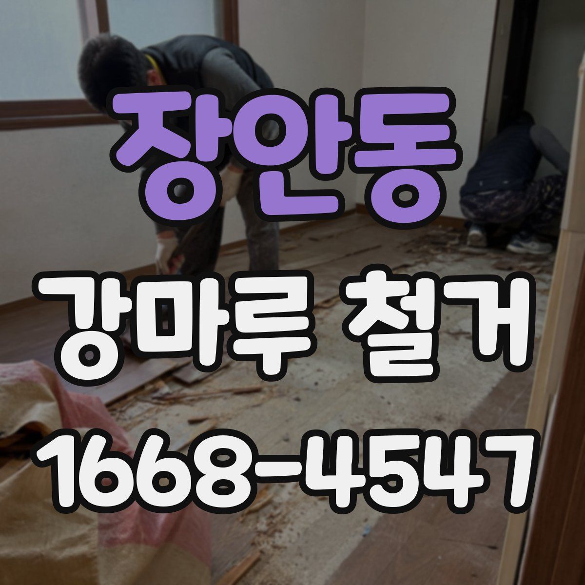 장안동 강마루 철거